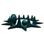 lolo's Dark Teal Void Star