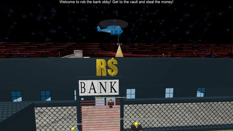 Rampok Jalur Rintangan Bank - Roblox
