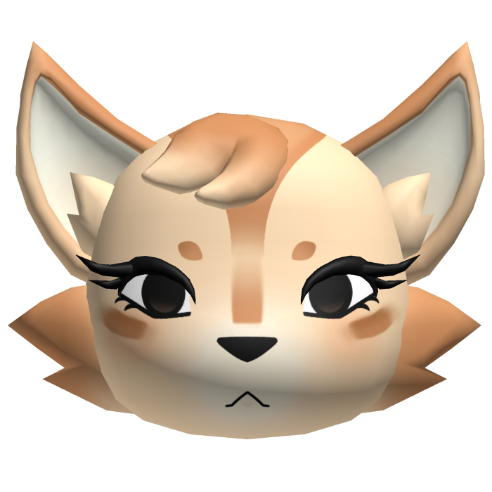 Fenec Fox Barista Head [Animal Hospital]