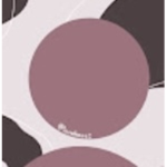 Pink and brown