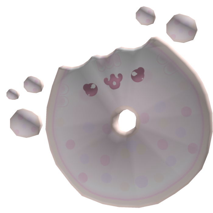 .  ‿ ♡ pusheen donut nomnom