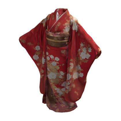 Crimson Peony Kimono [PBR]