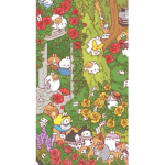 Bunnies land