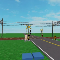 Japanese railroad crossing icon