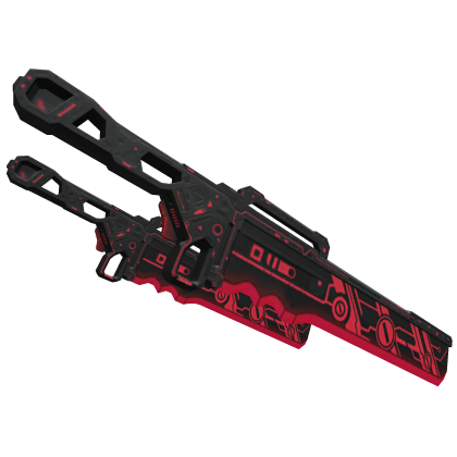 Red Dual Waist Mecha Machetes