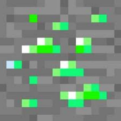 Minecraft Green Ore Roblox decal