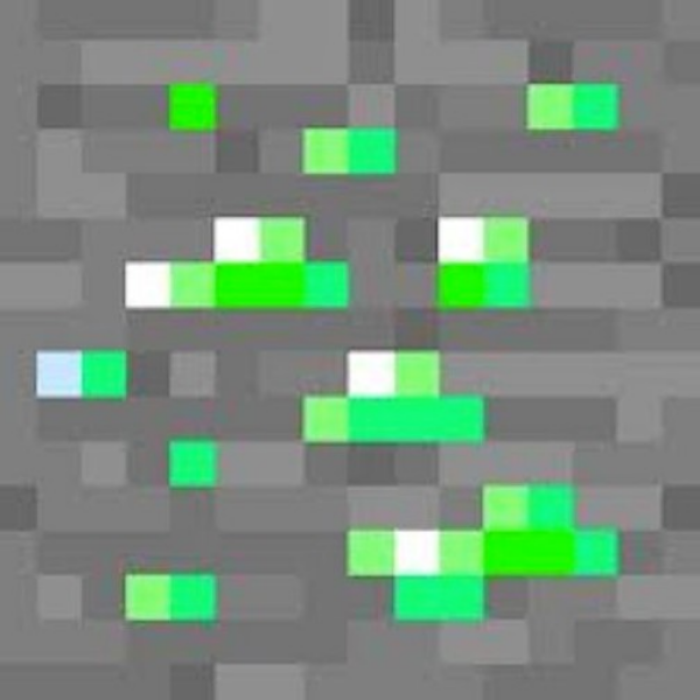 Minecraft Green Ore Roblox decal