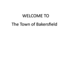 The Town of Bakersfield