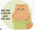 Grumpy ginger cat GROUP