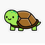 Cute Kawaii turtles