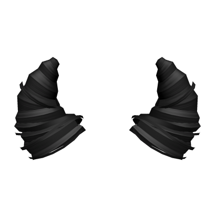 Roblox Item Devilish Hair Horns (Black)