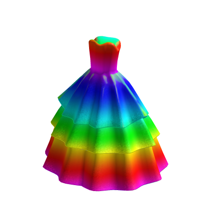 Rainbow Layered Dress thumbnail