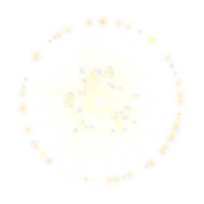 Spotlight Orb Aura (Glowing) - Gold