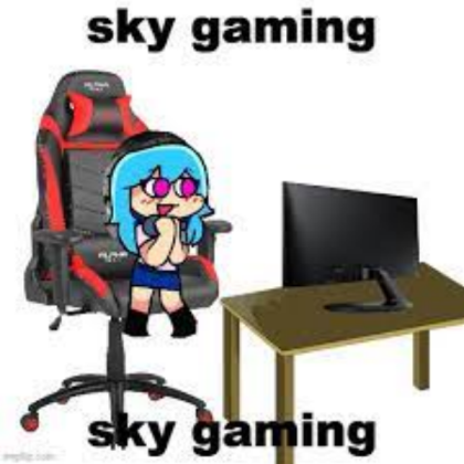 gaming sky fnf Roblox decal