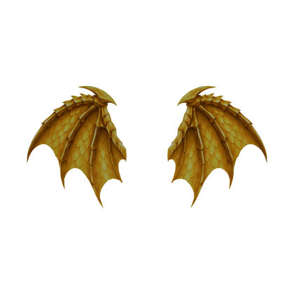 Little Gold Dragon Wings