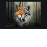 Fox and wolf and fun group