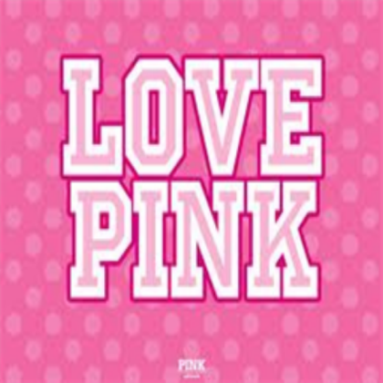 love pink Roblox decal