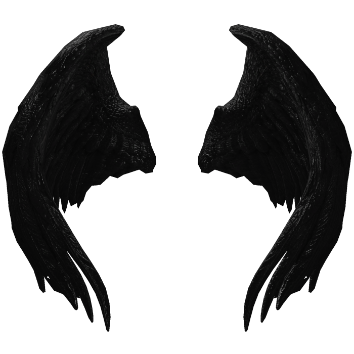 Black Seraphical Wings