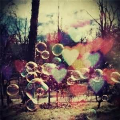 Cute bubbles and hearts Roblox decal