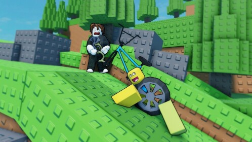 [UPD] Wacky Wheels [2 Player Obby]