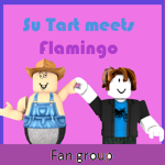 The bacon and the flamingo fan group