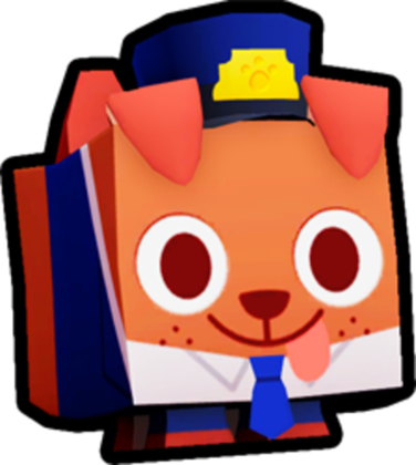 Train Conductor Dog