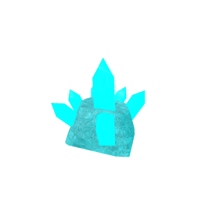 Glowing gem cluster