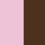 brown and pink.