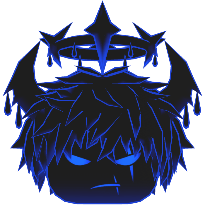 Blue Cartoony