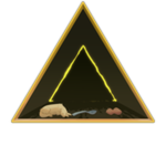 Yellow Pyramid Piece