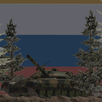 ArmA III T-80UM2 Black Eagle Russian Tank