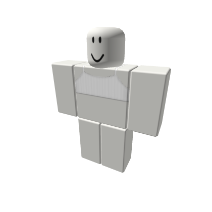 Simple White Crop Top Roblox
