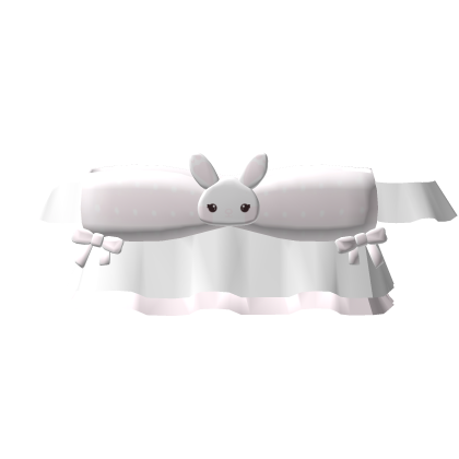 ♡ : pink fluffy bunny offshoulder top thumbnail