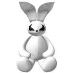 Rabbit Backpack White