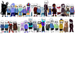 Undertale and Undertale AU fans