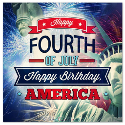 Happy birthday America!