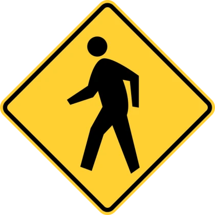 Pedestrian Sign