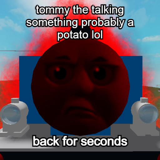 talking potato tommy the second (and his gang) official Roblox game thumbnail