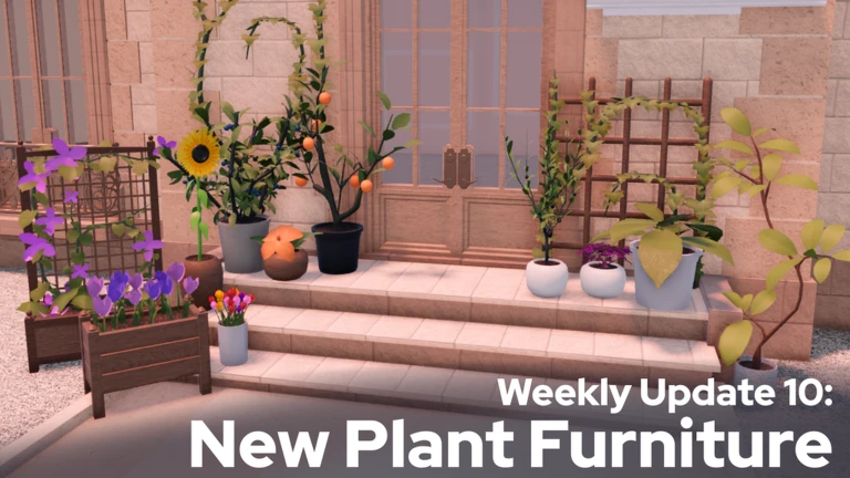 New Plant Furniture Items