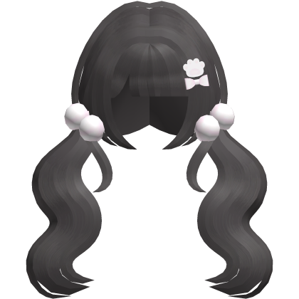 ‿˚♡ kawaii tweencore dolly flowy pigtails in chai 