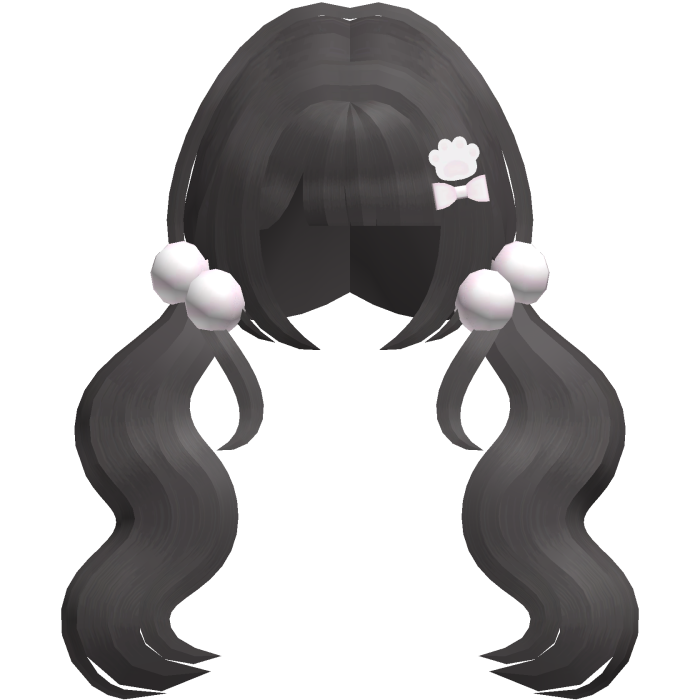 ‿˚♡ kawaii tweencore dolly flowy pigtails in chai 