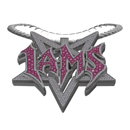 Custom 1of1 Iced Out "1AMS" Chain Roblox item