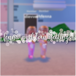 Lou and F enn a meetings!