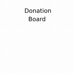 Donation Board