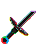 epic group with netherite sword