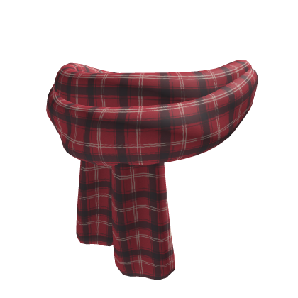 Cozy Red Plaid Winter Scarf 🧣❤️