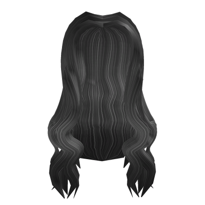 ✅ Black Long Wavy Hair Roblox item
