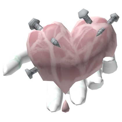 Heart shape meat & screw (hat ver) Roblox item