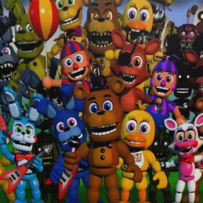 FNAF WORLD - (CHARACTER PACK)