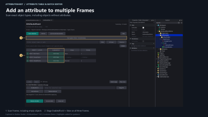 AttributeSheet — Attribute Table & Batch Editor preview 4